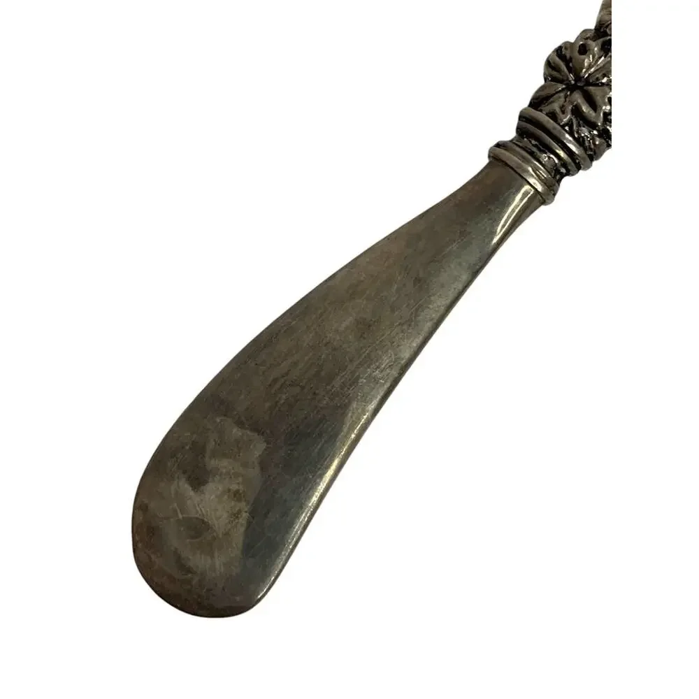 Godinger Silvertone Repousse Vintage Cheese Butter Spreader Knife